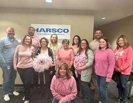 Employees Recognizing Breast Cancer Awareness 